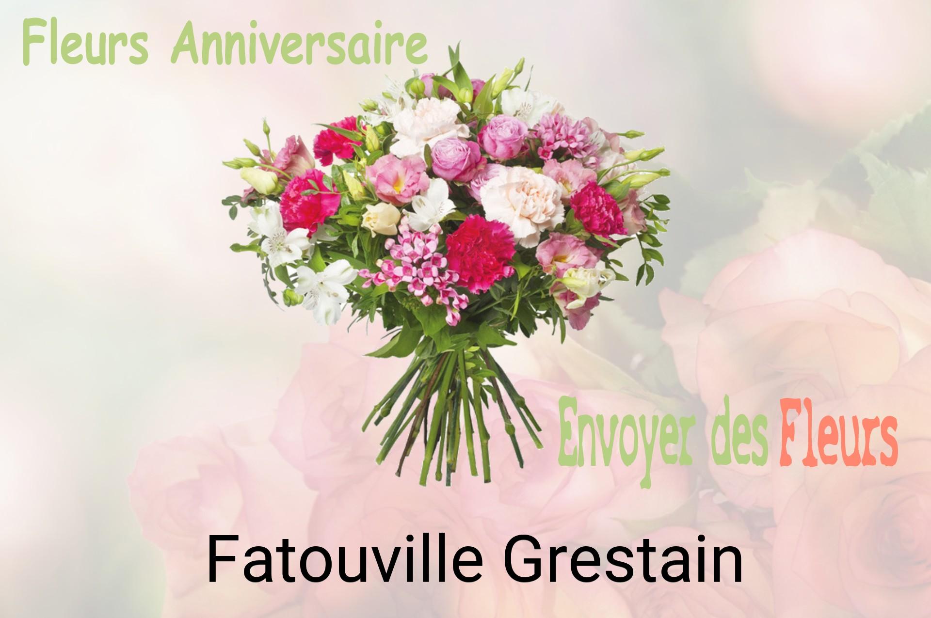 Bouquet de fleurs d’anniversaire livré à Fatouville-Grestain