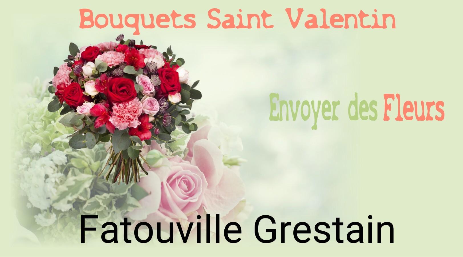 Roses de Saint-Valentin livrées à Fatouville-Grestain